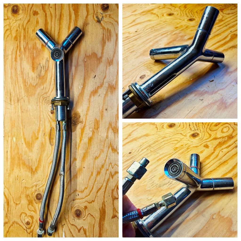 wastafelkraan Philippe Starck voor Grohe Axor, Ophalen, Gebruikt, Chroom, Kraan