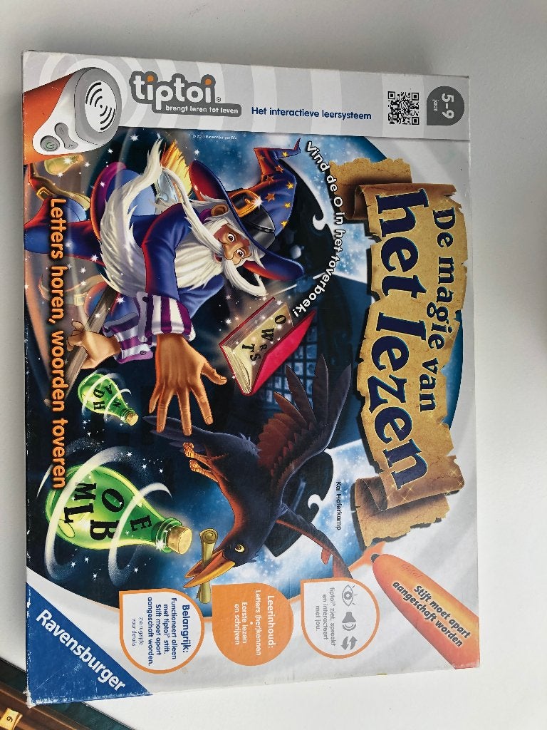 TipToi 'De magie van het lezen' spel, Kinderen en Baby's, Ophalen of Verzenden, Gebruikt, Taal en Lezen, Met geluid
