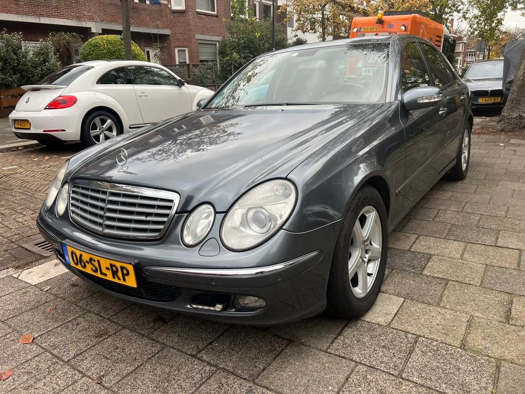 Mercedes-Benz E280 CDI - 6 cilinder - NWE APK! - Mooie Auto!, Auto's, Automaat, Achterwielaandrijving, Zwart, 2987 cc