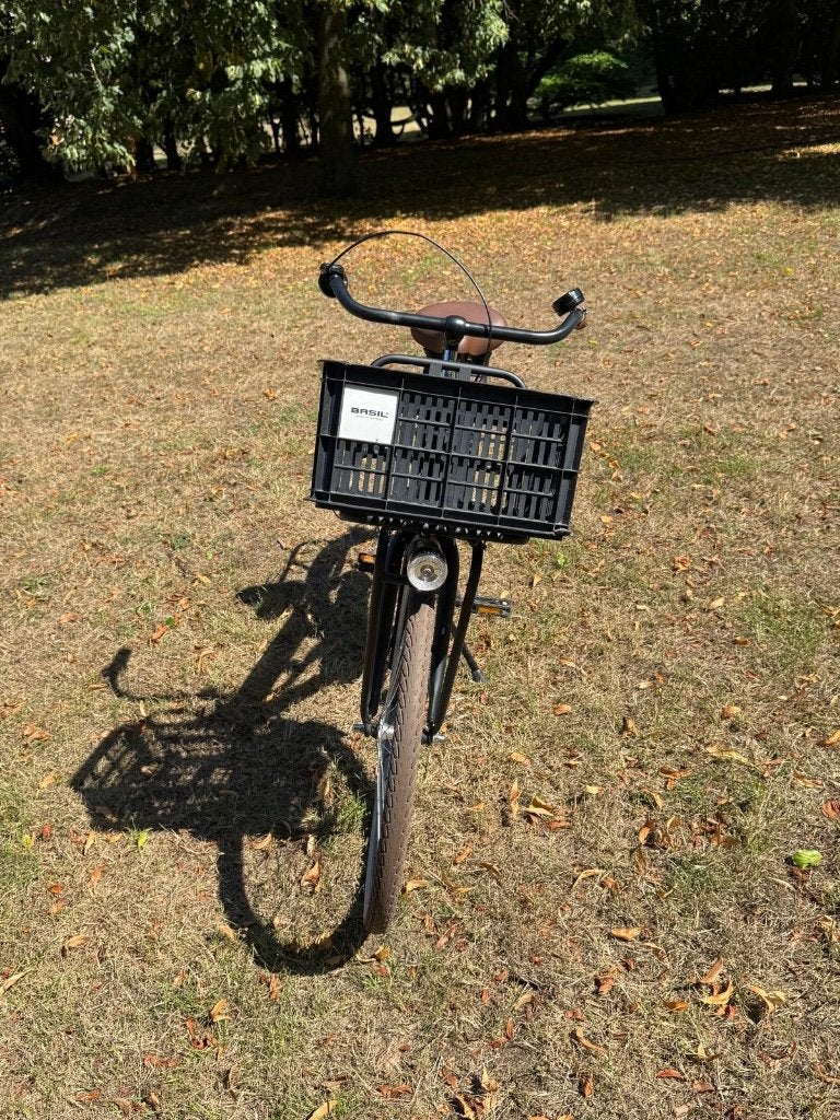 Jongens fiets Cortina U4 Mini R3 J26, met kratje, 1 jaar oud, Terugtraprem, Gebruikt, Cortina U4 transportfiets, Versnellingen
