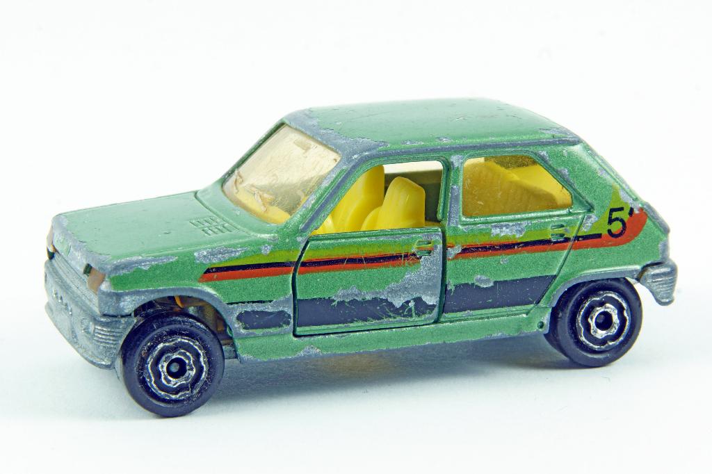 Majorette No.280 - Renault 5, Ophalen of Verzenden, Gebruikt, Auto