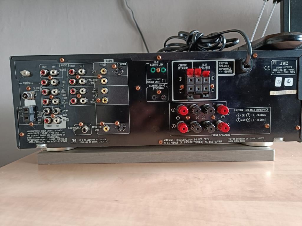 JVC versterker RX-774R, Audio, Tv en Foto, Versterkers en Receivers, Ophalen, JVC