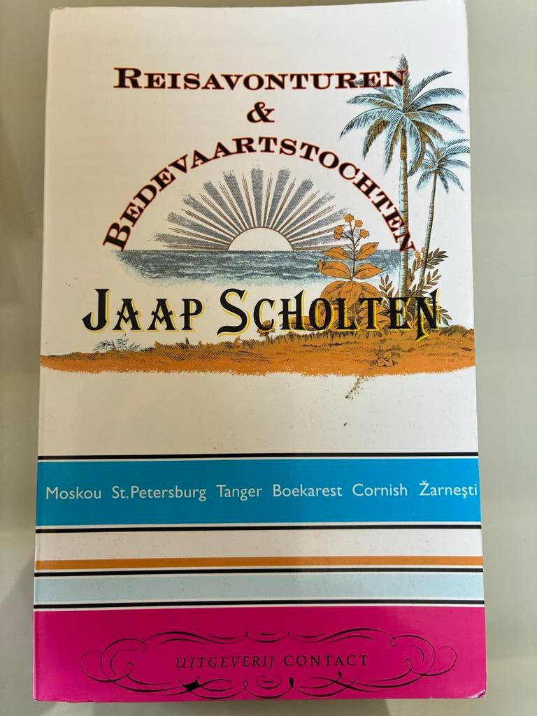 Reisavonturen & Bedevaartstochten - Jaap Scholten, Boeken, Reisgidsen, Europa, Ophalen of Verzenden, Reisgids of -boek, Gelezen
