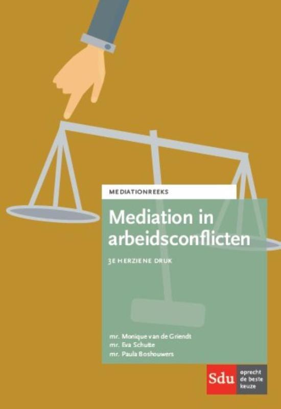 Mediation in arbeidsconflicten, Boeken, Studieboeken en Cursussen, Zo goed als nieuw, Paula Boshouwers, Beta, HBO