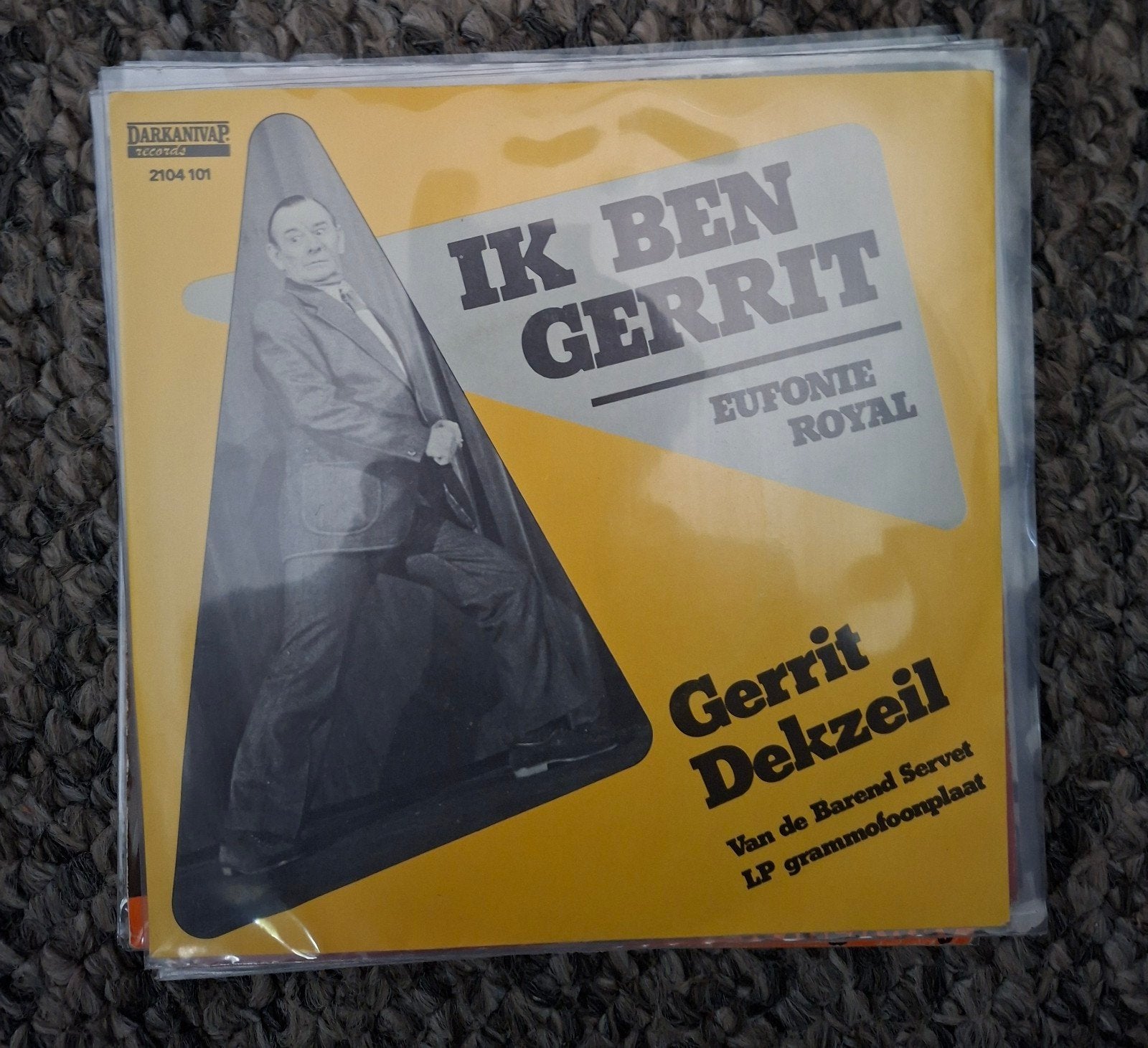 Dekzeil, Gerrit - Ik ben Gerrit - Single is TOP, Cd's en Dvd's, Vinyl Singles, Ophalen of Verzenden, Gebruikt, 7 inch, Nederlandstalig