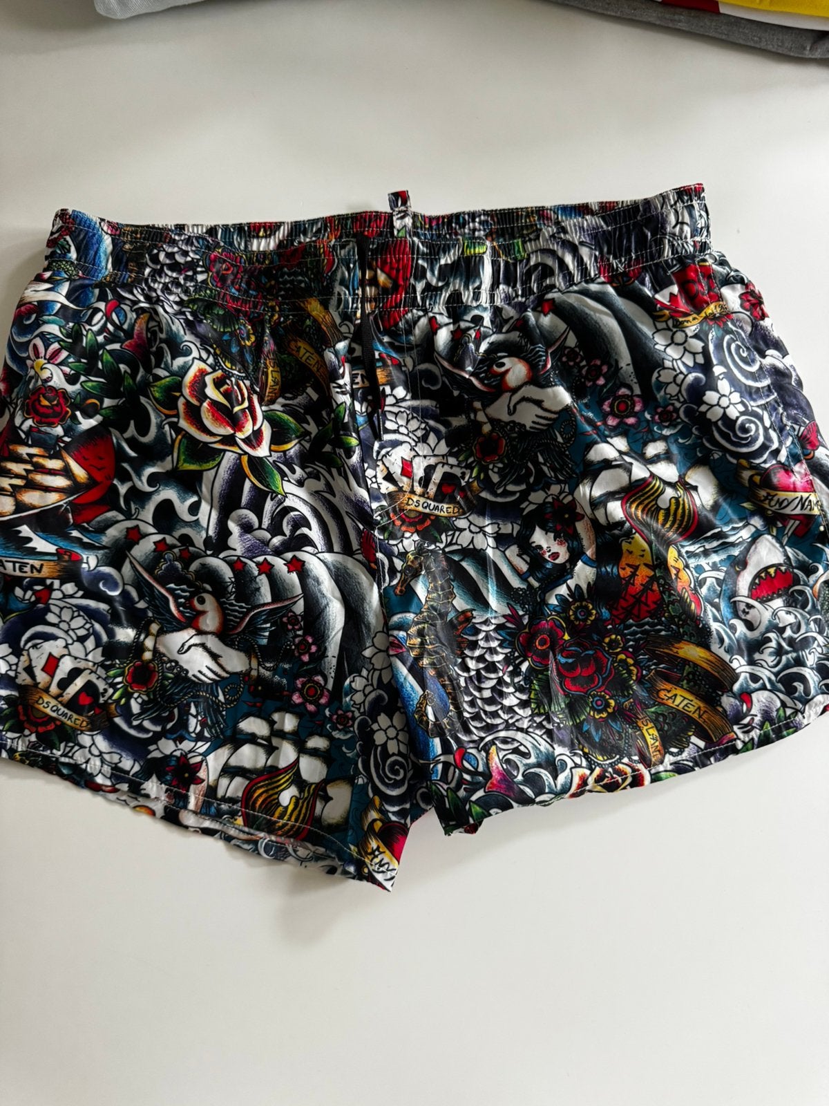 Zwembroek 2x kenzo en dsquared 12y (140-152), Ophalen of Verzenden, Zo goed als nieuw, Jongen, Sport- of Zwemkleding
