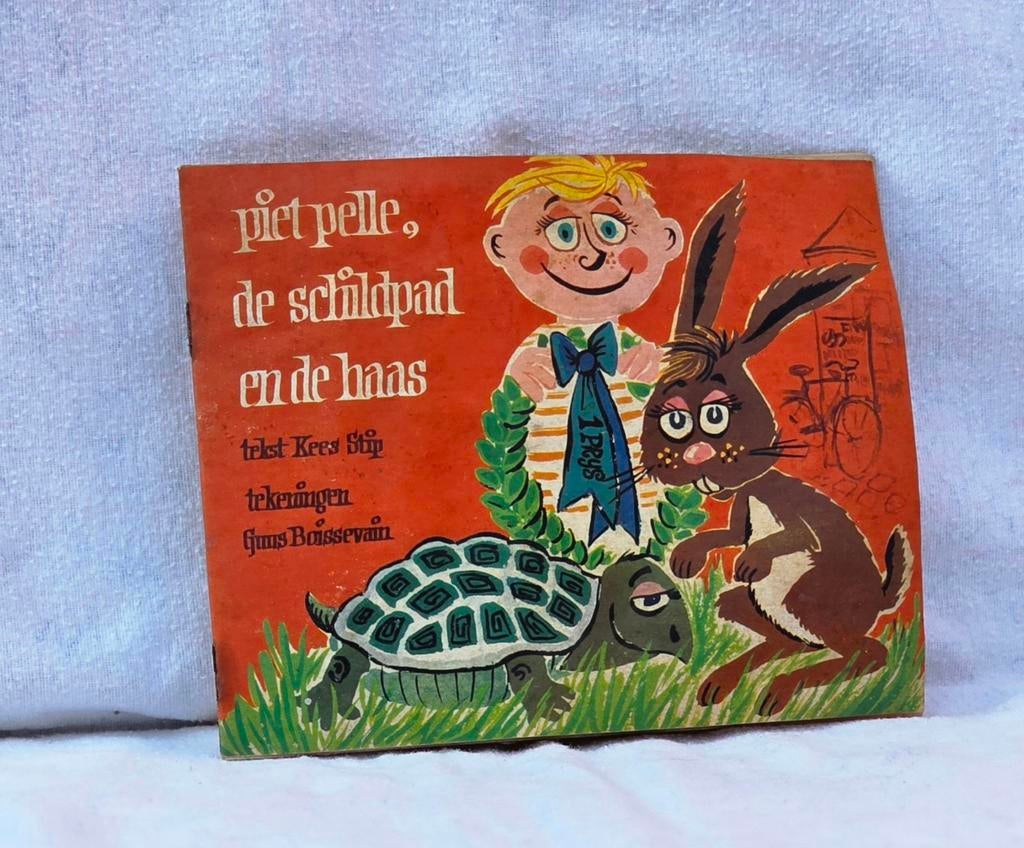 Vintage boekje Piet Pelle Gazelle fiets oldtimer, Verzamelen, Merken en Reclamevoorwerpen, Ophalen of Verzenden, Gebruikt