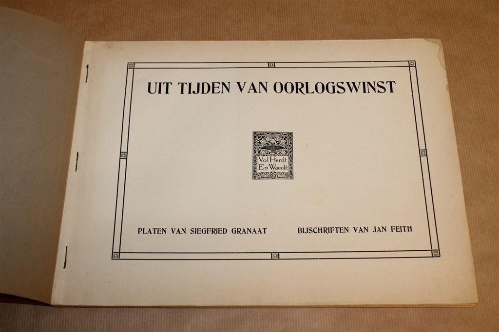 Uit Tijden van Oorlogswinst — Satire op WOI [1918], Ophalen of Verzenden, Gelezen, Verhalen
