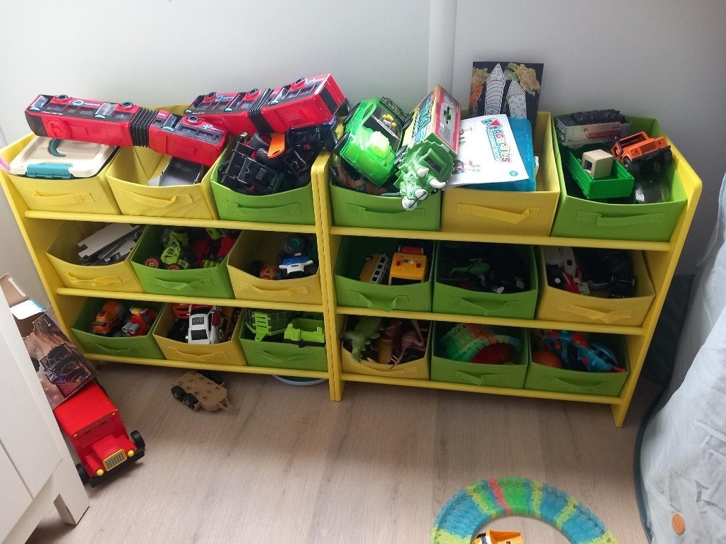 Kinder opbergkastje Lidl, nog als nieuw, 2 stuks, Ophalen, 50 tot 100 cm, Zo goed als nieuw, 3 of 4 laden