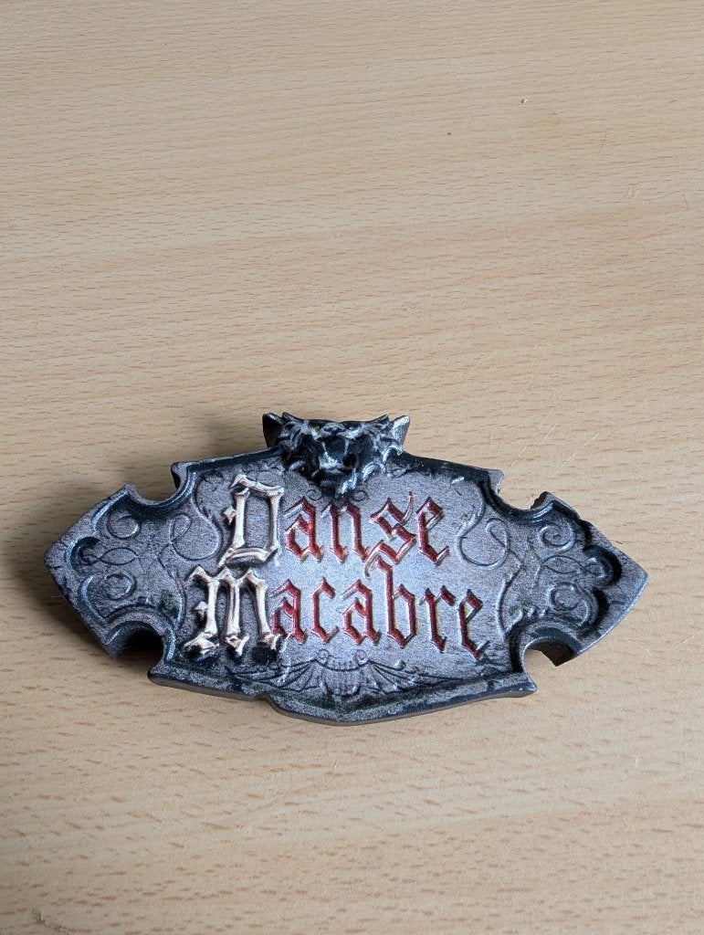 Dance Macabre Magneet, Verzamelen, Ophalen of Verzenden, Nieuw, Button of Speldje