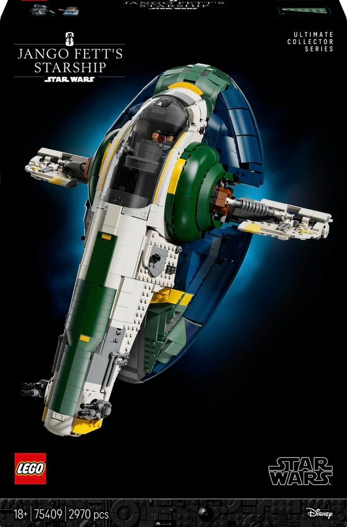 Te koop Lego Jango Fett’s Starship., Ophalen of Verzenden, Zo goed als nieuw
