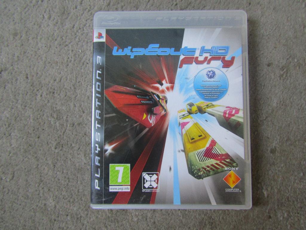 Playstation 3 spel: WipEout HD fury, Gebruikt, 1 speler, Racen en Vliegen, Ophalen of Verzenden