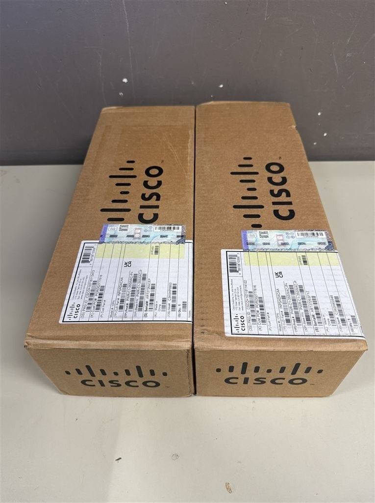 Twee nieuwe Cisco PWR-C1-350WAC-P 350W Power supply Catalyst, Computers en Software, Netwerk switches, Ophalen of Verzenden, Nieuw