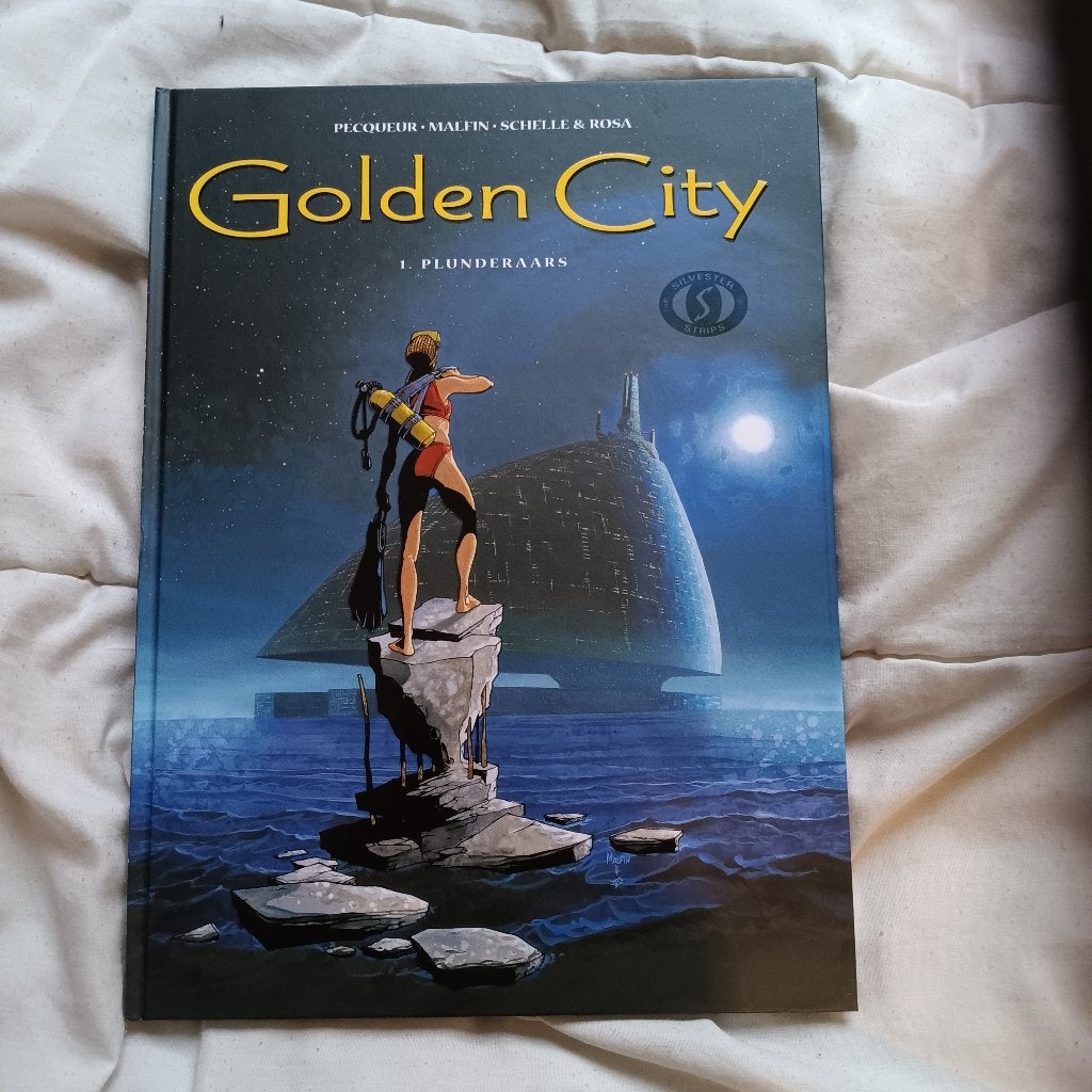 Supermooie box Golden City, Meerdere stripboeken, Ophalen of Verzenden, Zo goed als nieuw, Diverse auteurs
