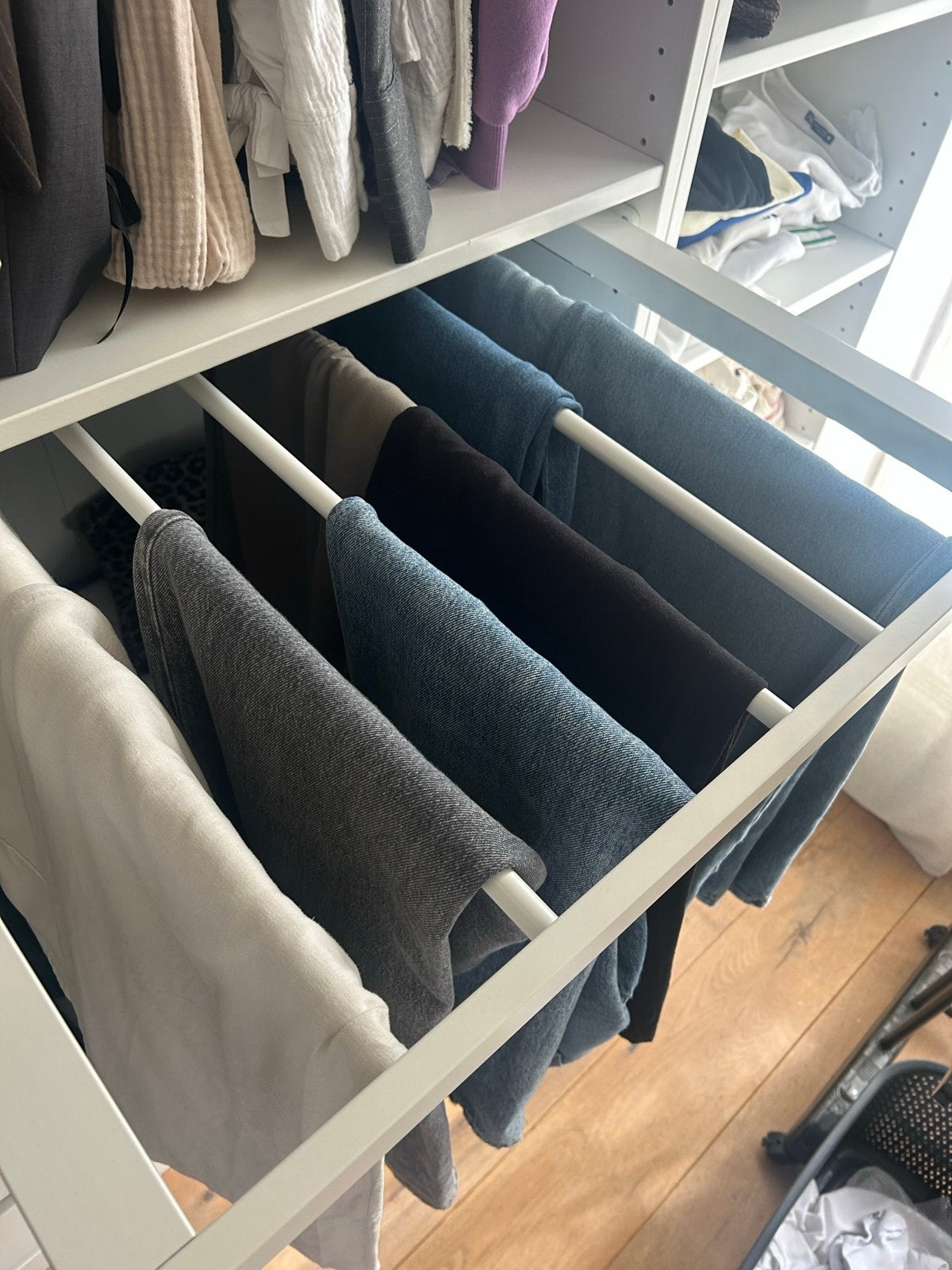 IKEA PAX broekenrek 75x58 cm, Huis en Inrichting, Ophalen, 50 tot 100 cm, Zo goed als nieuw, Minder dan 100 cm