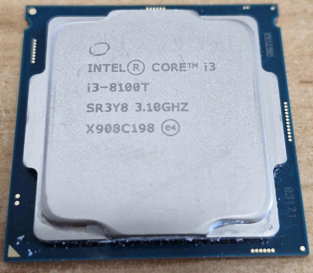 Intel i3-8100T Processor (2 stuks), LGA 1151, Gebruikt, -, 4-core
