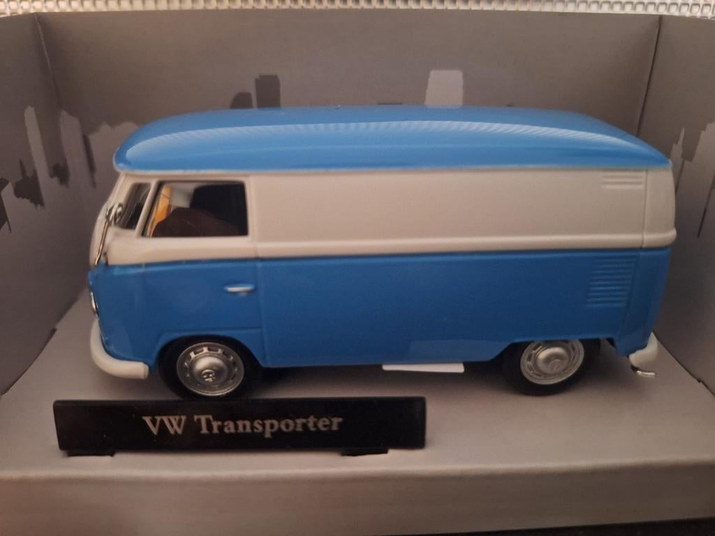 Volkswagen Transporter Schaal 1:43, Hobby en Vrije tijd, Modelauto's | 1:43, Overige merken, Auto, Nieuw, Cararama