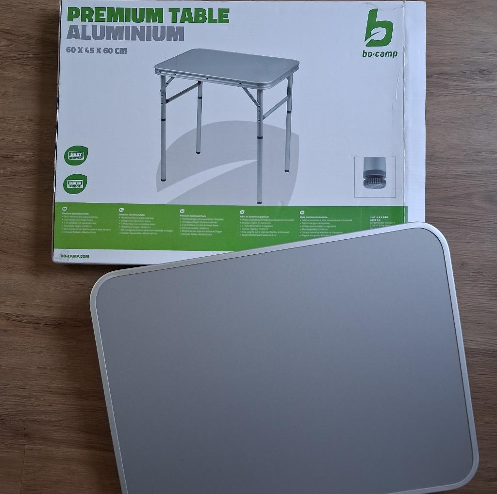 Bo camp premium table 60x45x60cm, Caravans en Kamperen, Ophalen, Gebruikt, Campingtafel