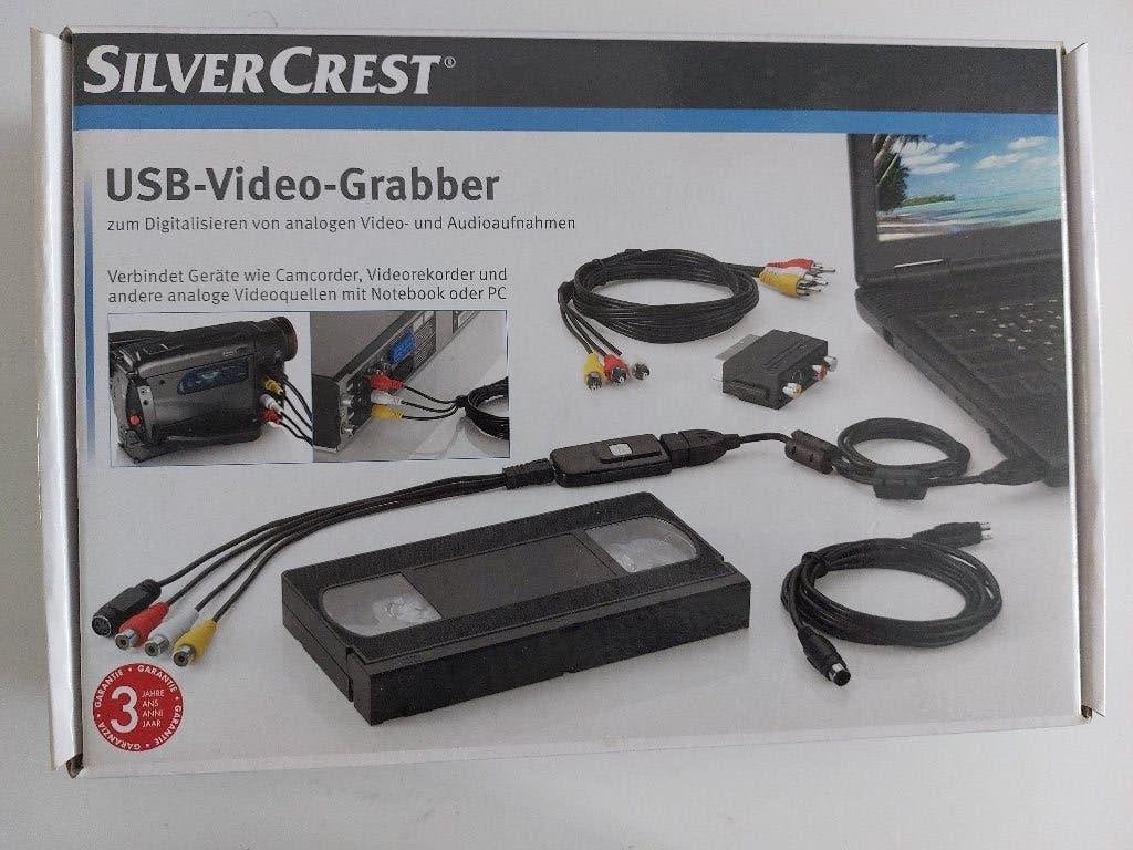 VHS videoband naar USB converter grabber, Ophalen of Verzenden, Zo goed als nieuw