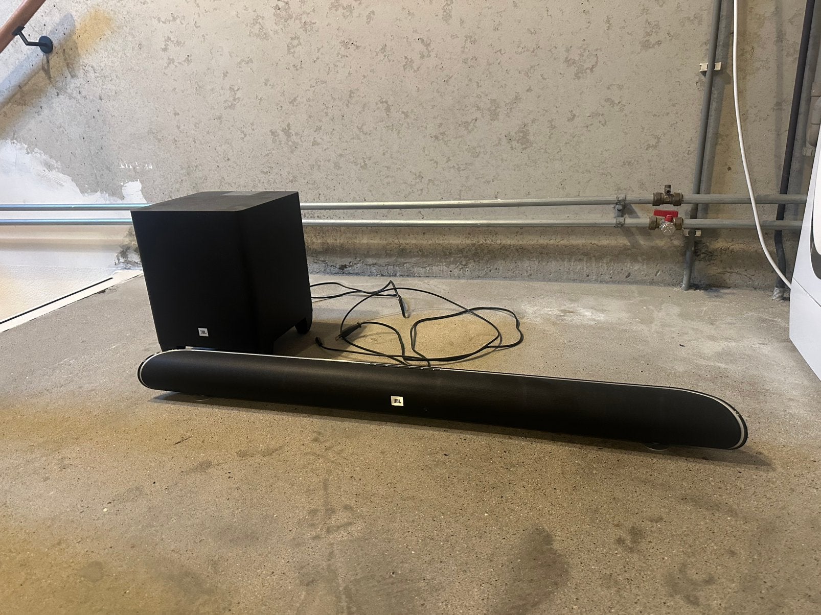 JBL Cinema SB350 inclusief subwoofer, Ophalen, Zo goed als nieuw