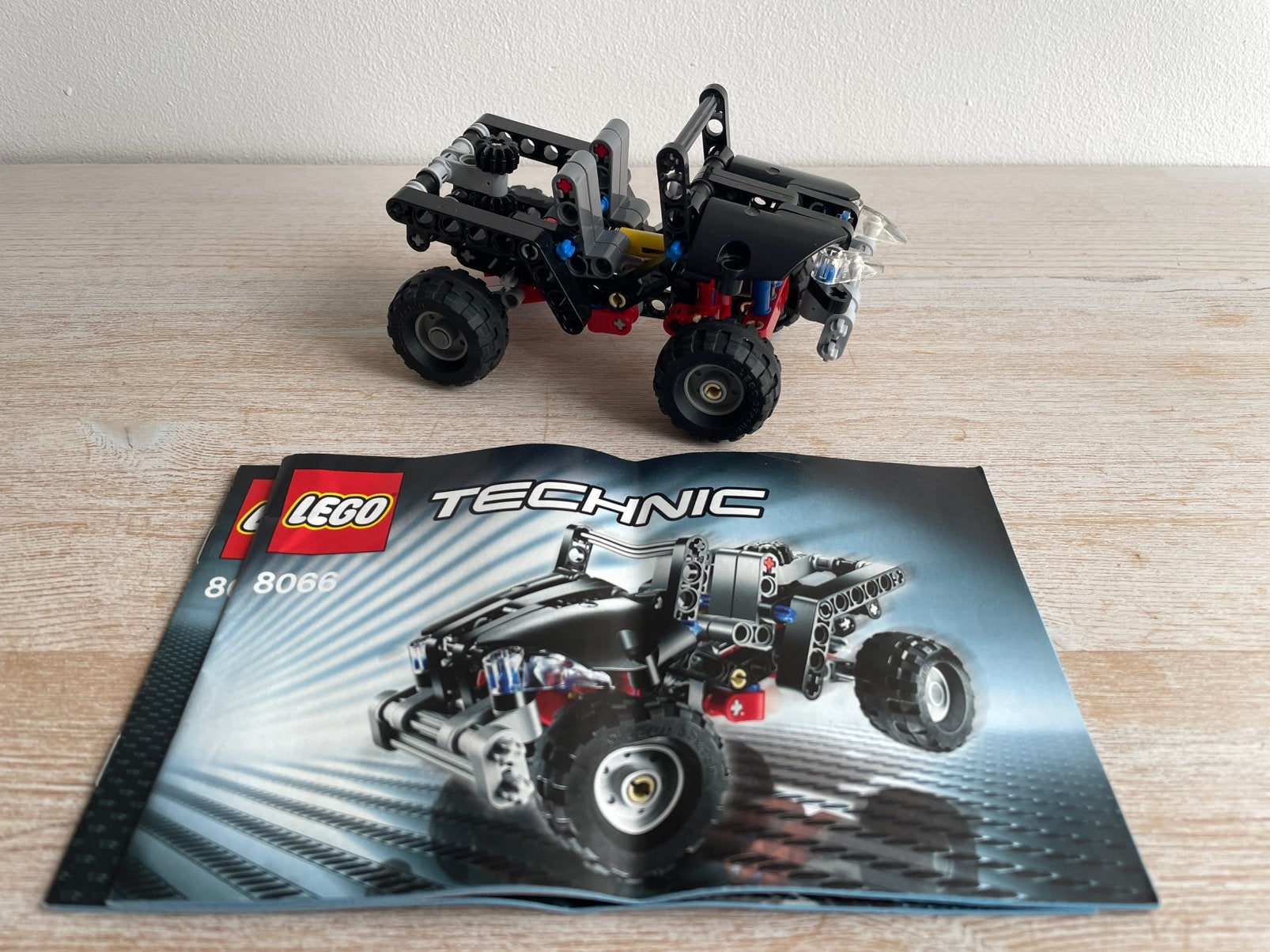 Lego technic set 8066 jeep, Ophalen of Verzenden, Zo goed als nieuw