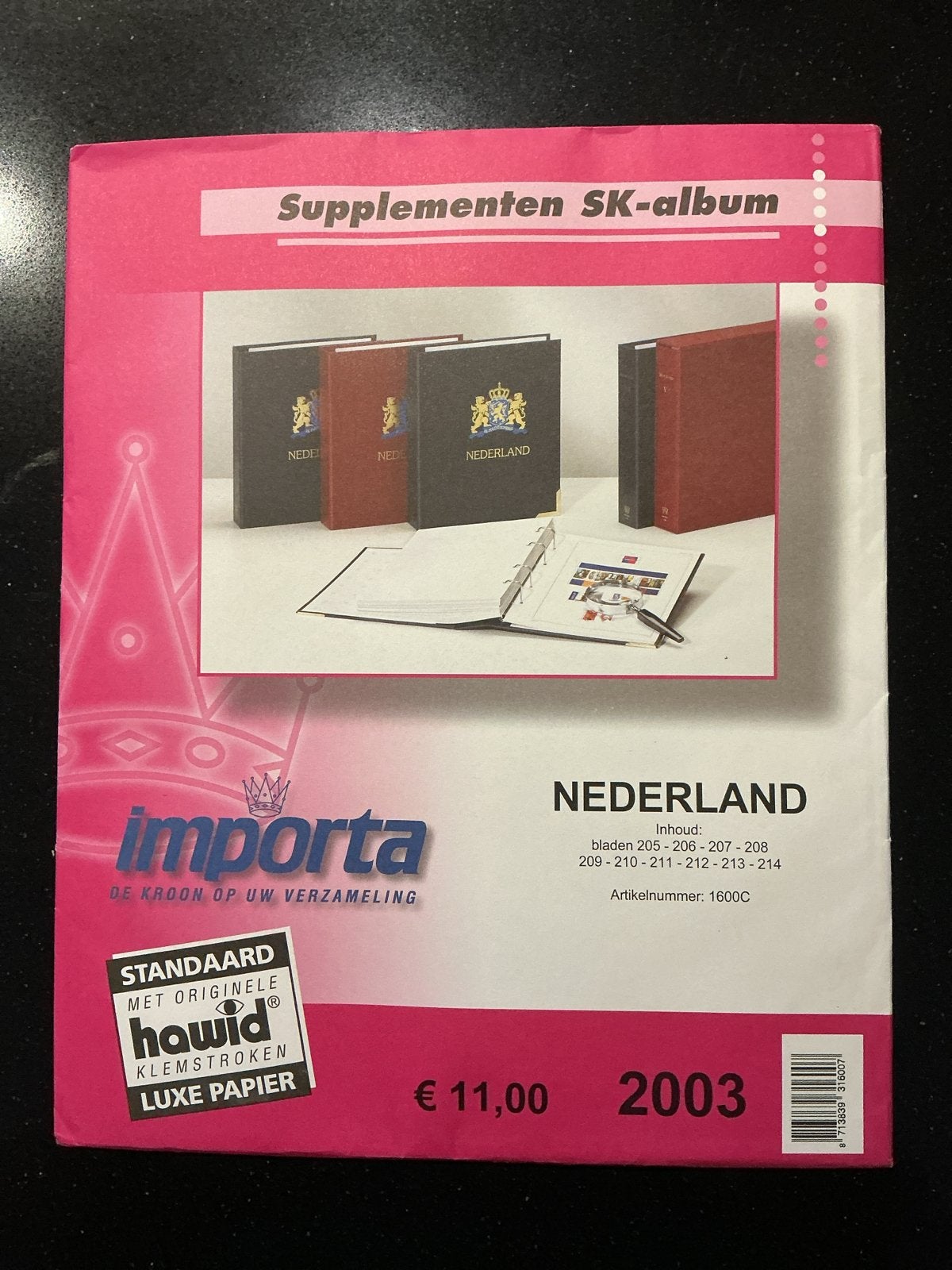 Importa SK-album Supplementen Nederland 2003, Postzegels en Munten, Ophalen of Verzenden, Na 1940, Postfris
