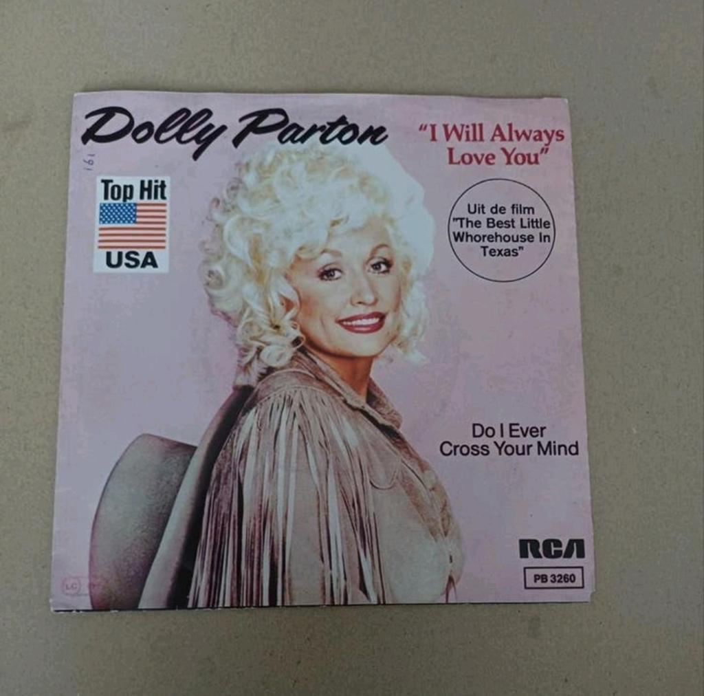Dolly Parton  - I Will Always Love You, Cd's en Dvd's, Vinyl Singles, Gebruikt, 7 inch, Ophalen of Verzenden, Pop