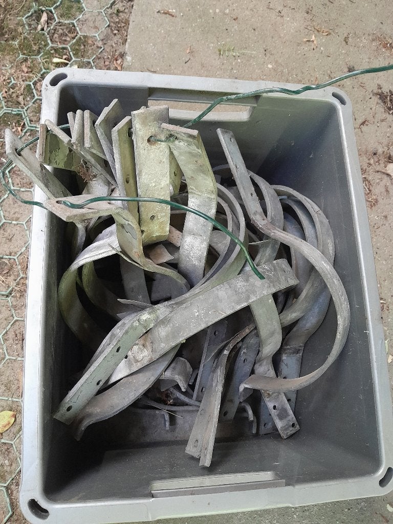 ~ Dakgoot Beugels, Gebruikt, Ophalen of Verzenden, Zink, Minder dan 2 meter