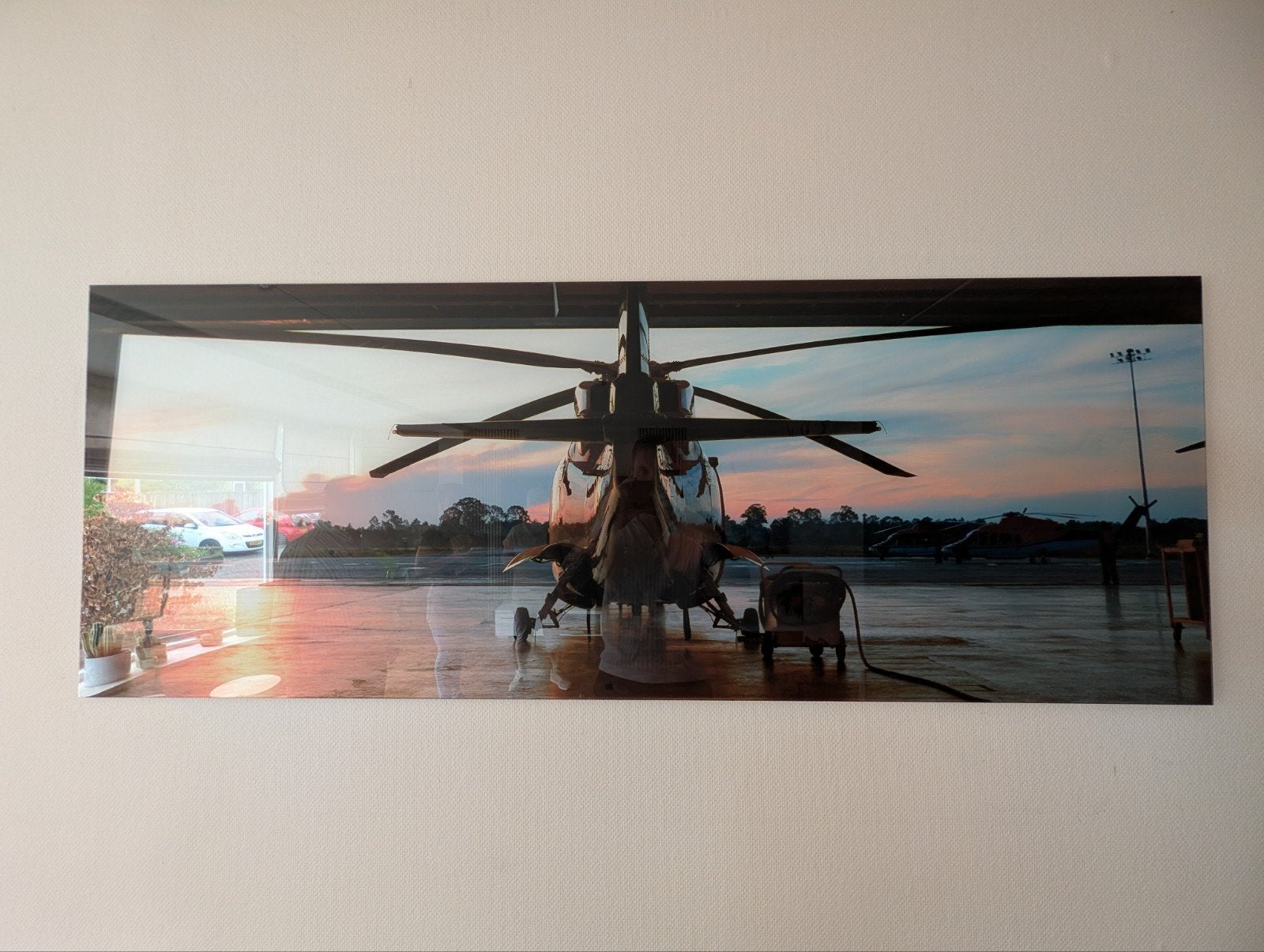 muurfoto 60x160, Ophalen
