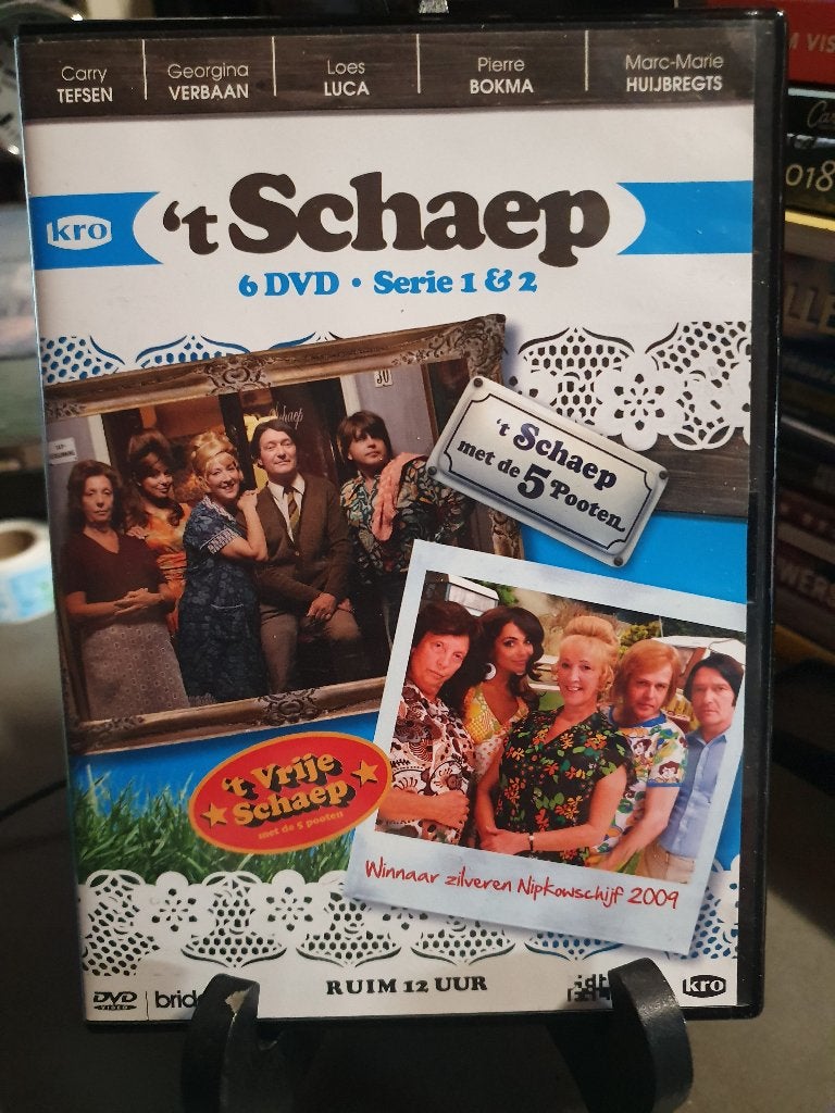 't Schaep en 't vrije Schaep (serie 1 en 2) 6DVD, Alle leeftijden, Ophalen, Zo goed als nieuw, Komedie