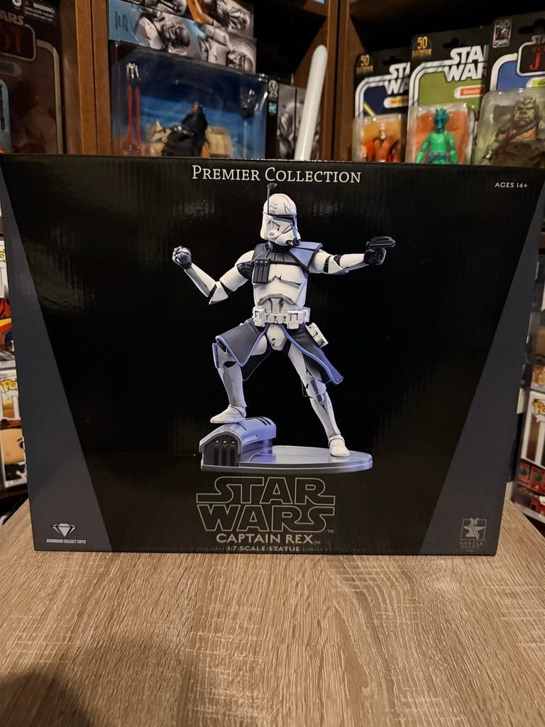 Star Wars Gentle Giant Captain Rex 1:7 Schaal Beeldje, Ophalen of Verzenden, Nieuw, Beeldje of Buste