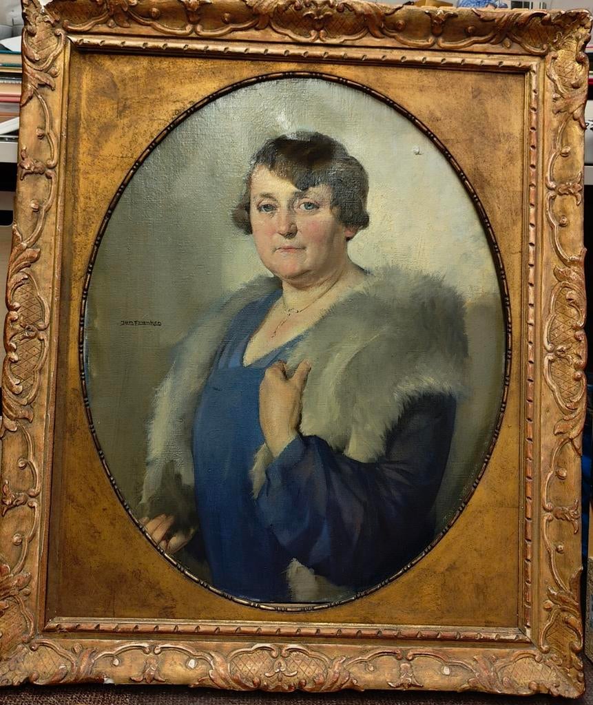 Schilderij van Jan Franken., Ophalen
