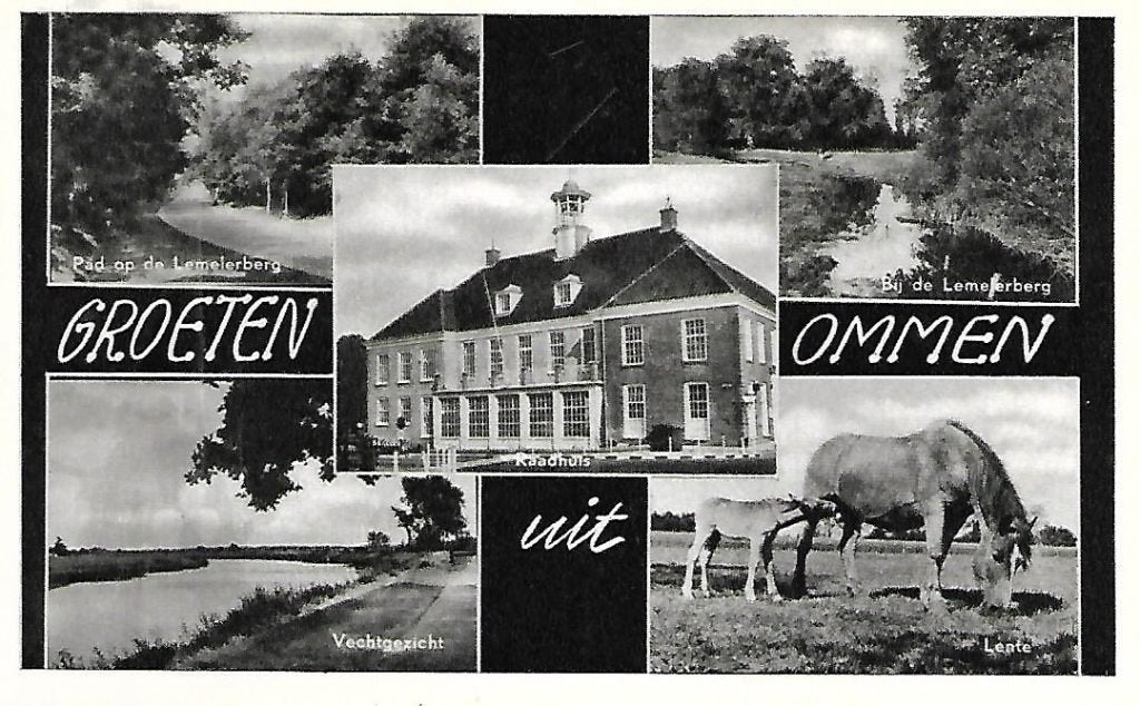 Ommen- -5-luik., Ophalen of Verzenden, 1960 tot 1980, Ongelopen, Overijssel