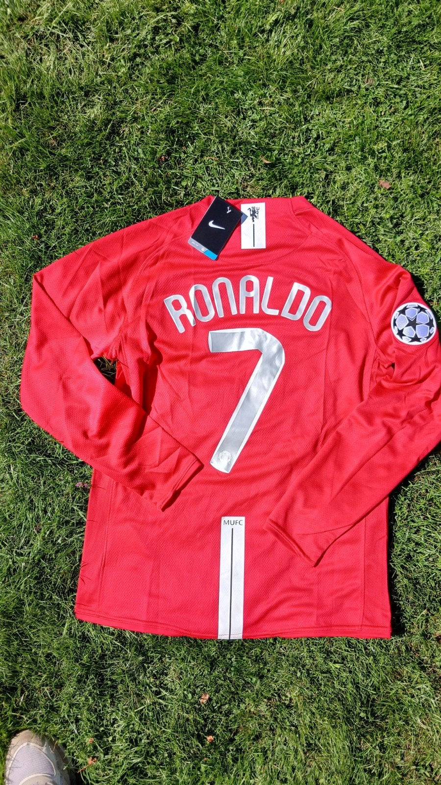 manchester united 2008 longsleeve ronaldo., Ophalen of Verzenden, Nieuw, Shirt