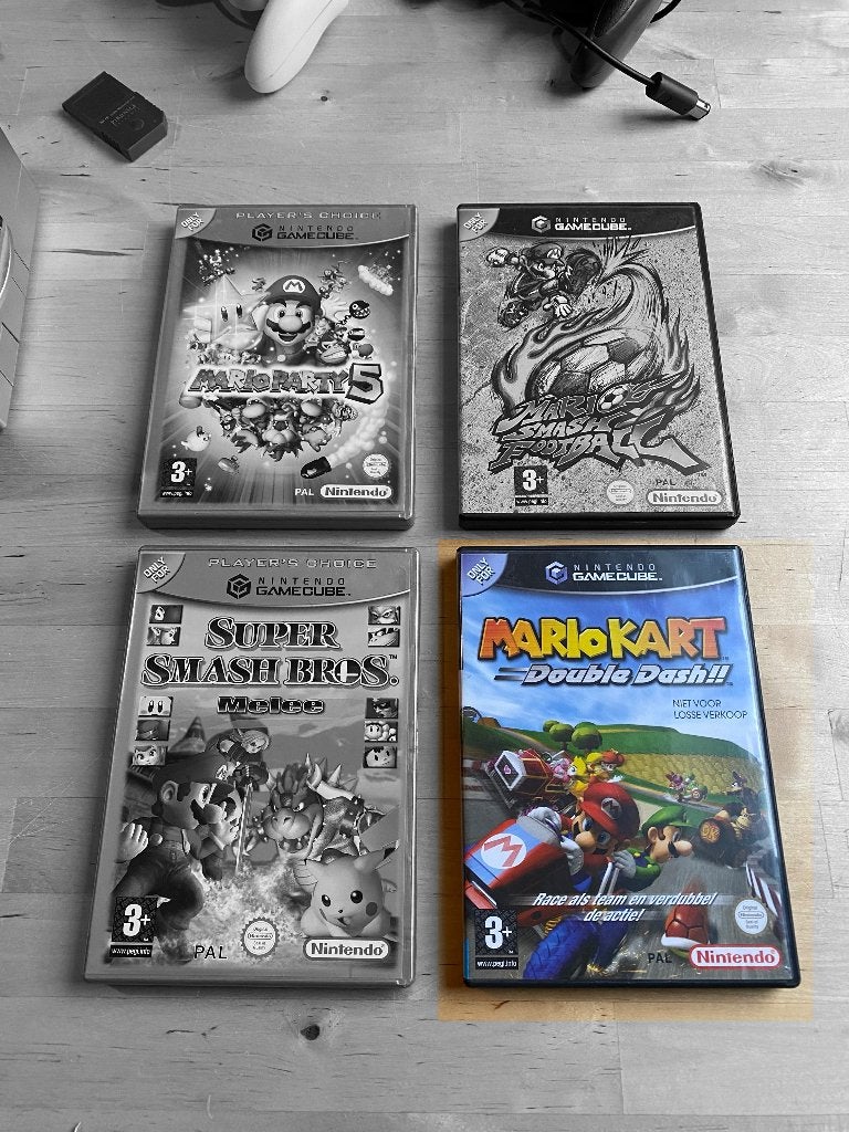 Mario Kart Double Dash (GameCube), Spelcomputers en Games, Racen en Vliegen, Ophalen of Verzenden, Zo goed als nieuw, 3 spelers of meer