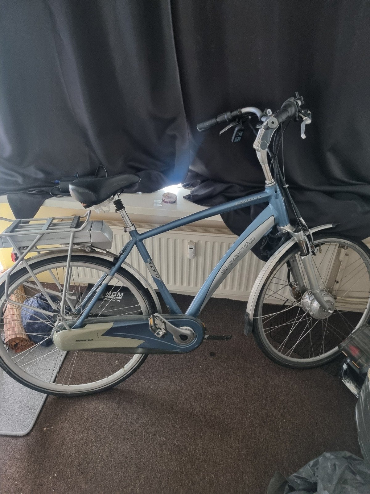 Sparta E-bike met Shimano Nexus 8 speed, Fietsen en Brommers, Elektrische fietsen, Gebruikt, Sparta, 51 tot 55 cm, 30 tot 50 km per accu