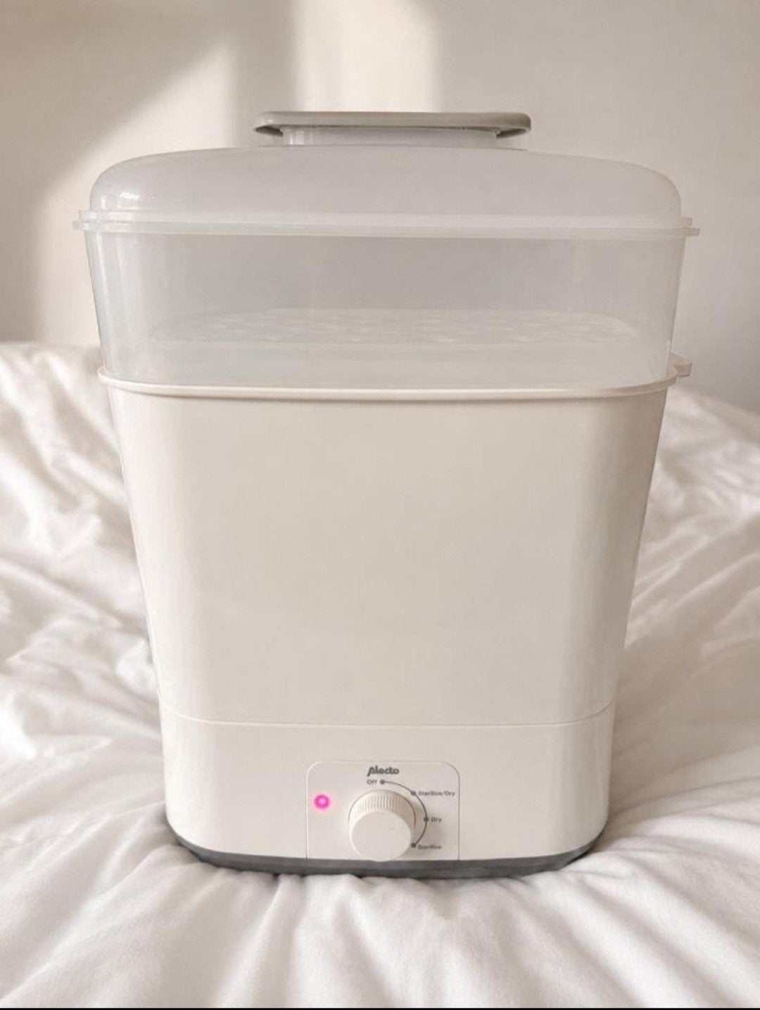 Alecto Sterilisator met Droogfunctie, Ophalen of Verzenden, Zo goed als nieuw