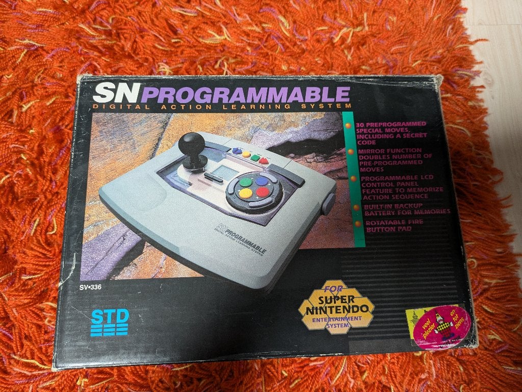 SN Programmable Game Pad Super Nintendo Controller (SNES), Spelcomputers en Games, Games | Nintendo Super NES, Zo goed als nieuw