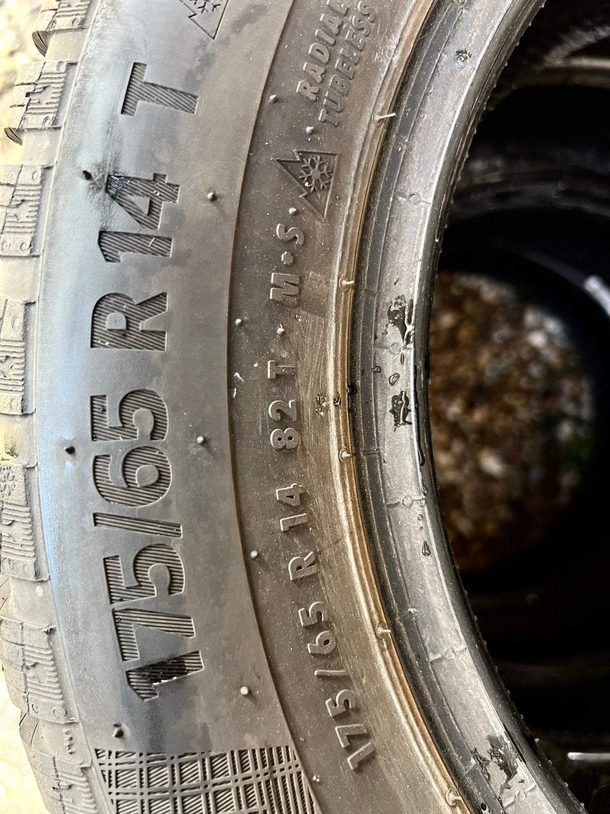 4 Winterbanden 175/65 R14 Continental WinterContact TS 860, Auto-onderdelen, Banden en Velgen, Ophalen, 14 inch, Gebruikt, 175 mm