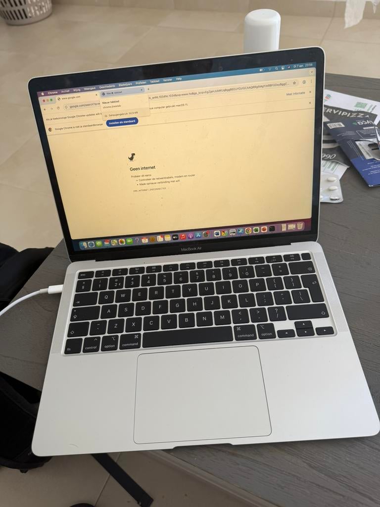 Macbook air 2019, 13 inch, Minder dan 2 Ghz, Ophalen of Verzenden, Zo goed als nieuw