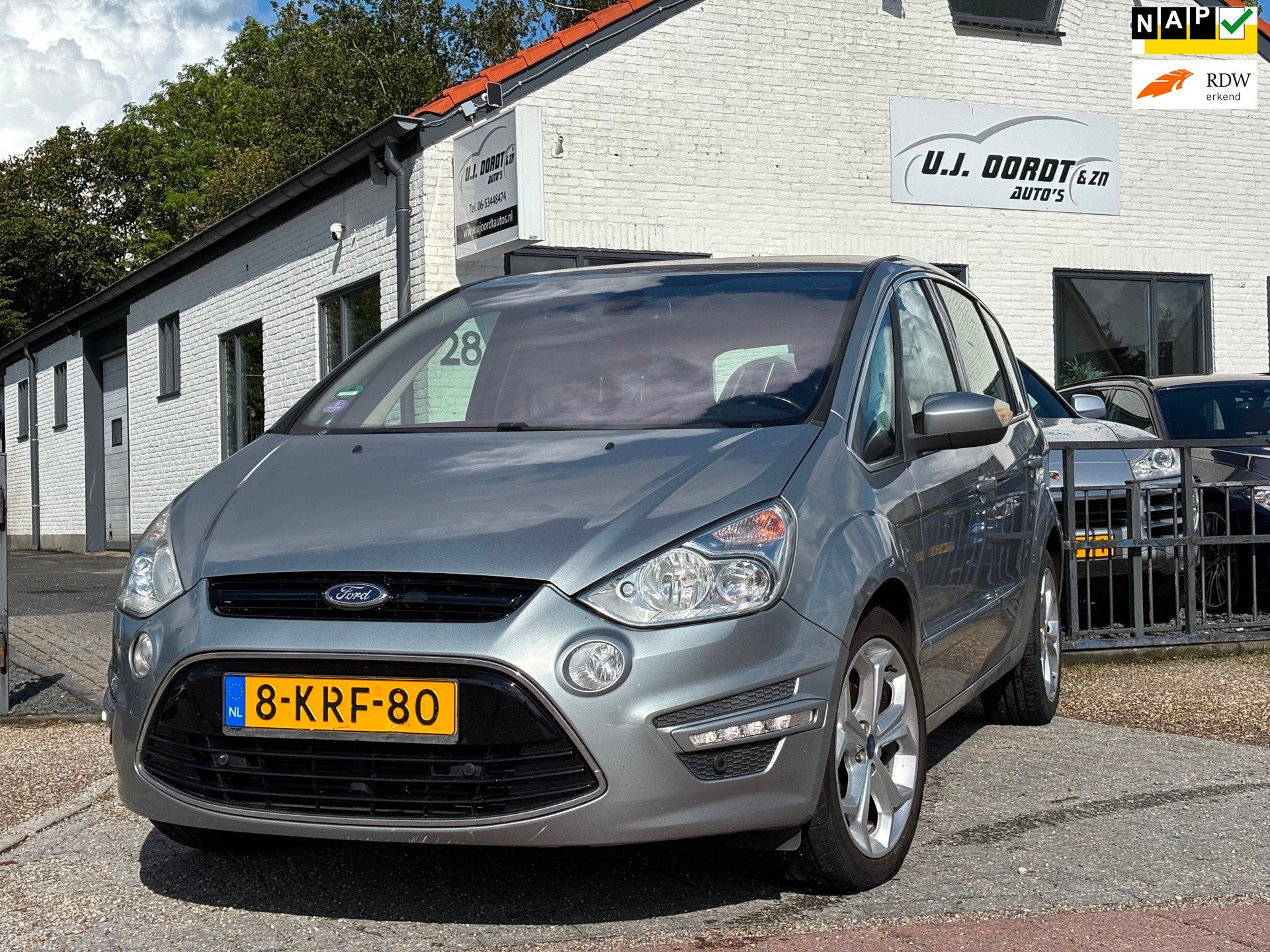 Ford S-Max 1.6 EcoBoost Titanium nette staat !, Auto's, Voorwielaandrijving, Gebruikt, 4 cilinders, 7 stoelen