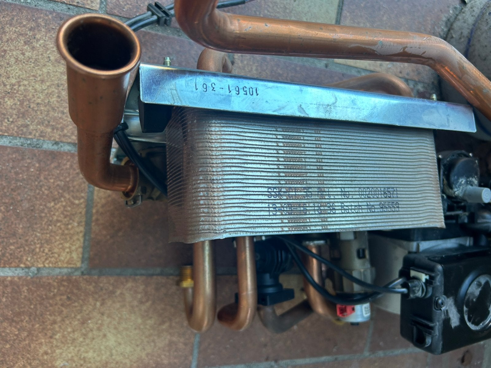 Vaillant ecotec cw5 onderdelen - Warmtewisselaar en pomp, Ophalen, 30 tot 80 cm, Gebruikt, Cv-ketel of Combi-ketel