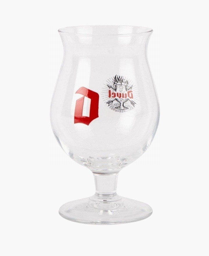 Gloednieuw Duvel glas, Ophalen of Verzenden, Zo goed als nieuw, Glas of Glazen, Duvel