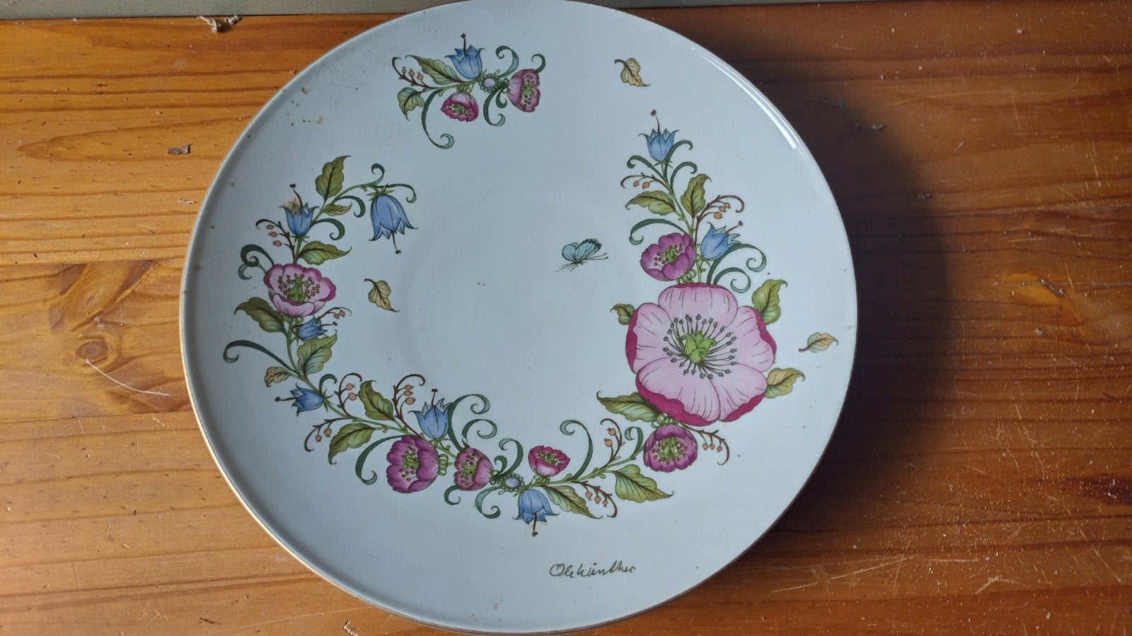 Hutschenreuther schaal 1814 Germany, Antiek en Kunst, Ophalen of Verzenden