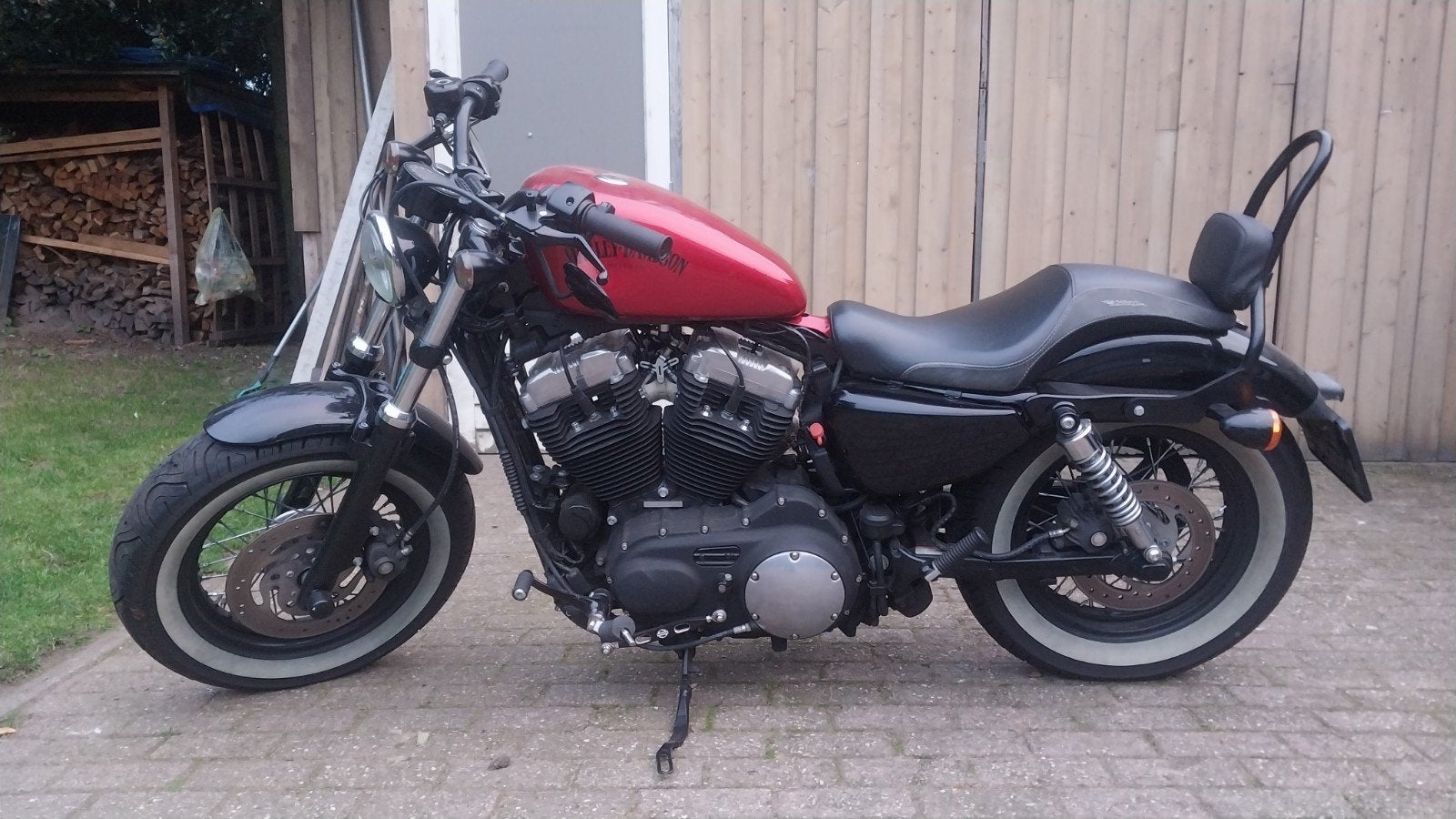 Harley Davidson Sportster 1200 Forty-Eight bwj 2014 lage km, Motoren, 2 cilinders, Occasion, Particulier, Meer dan 35 kW