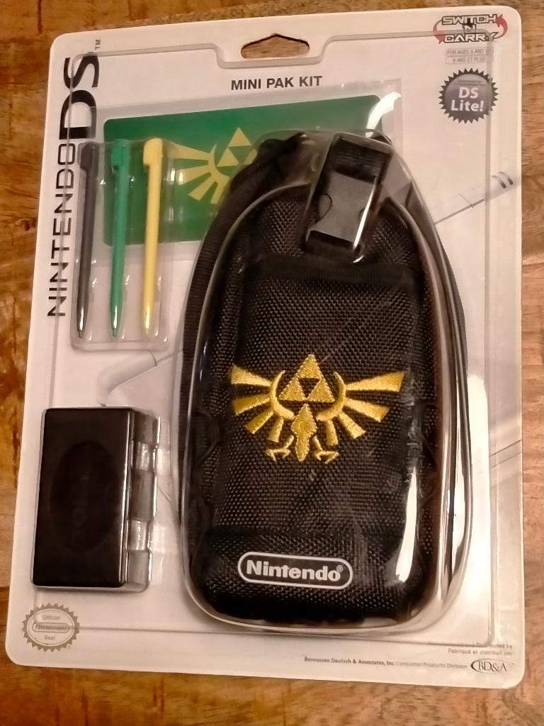 Nintendo DS Lite Mini pak Kit setje tasje hoesje game, Verzenden, Zo goed als nieuw, DS Lite