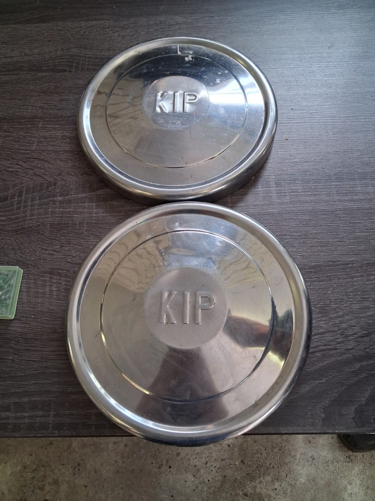 Originele Kip wieldoppen - Set van 2, Ophalen, Gebruikt