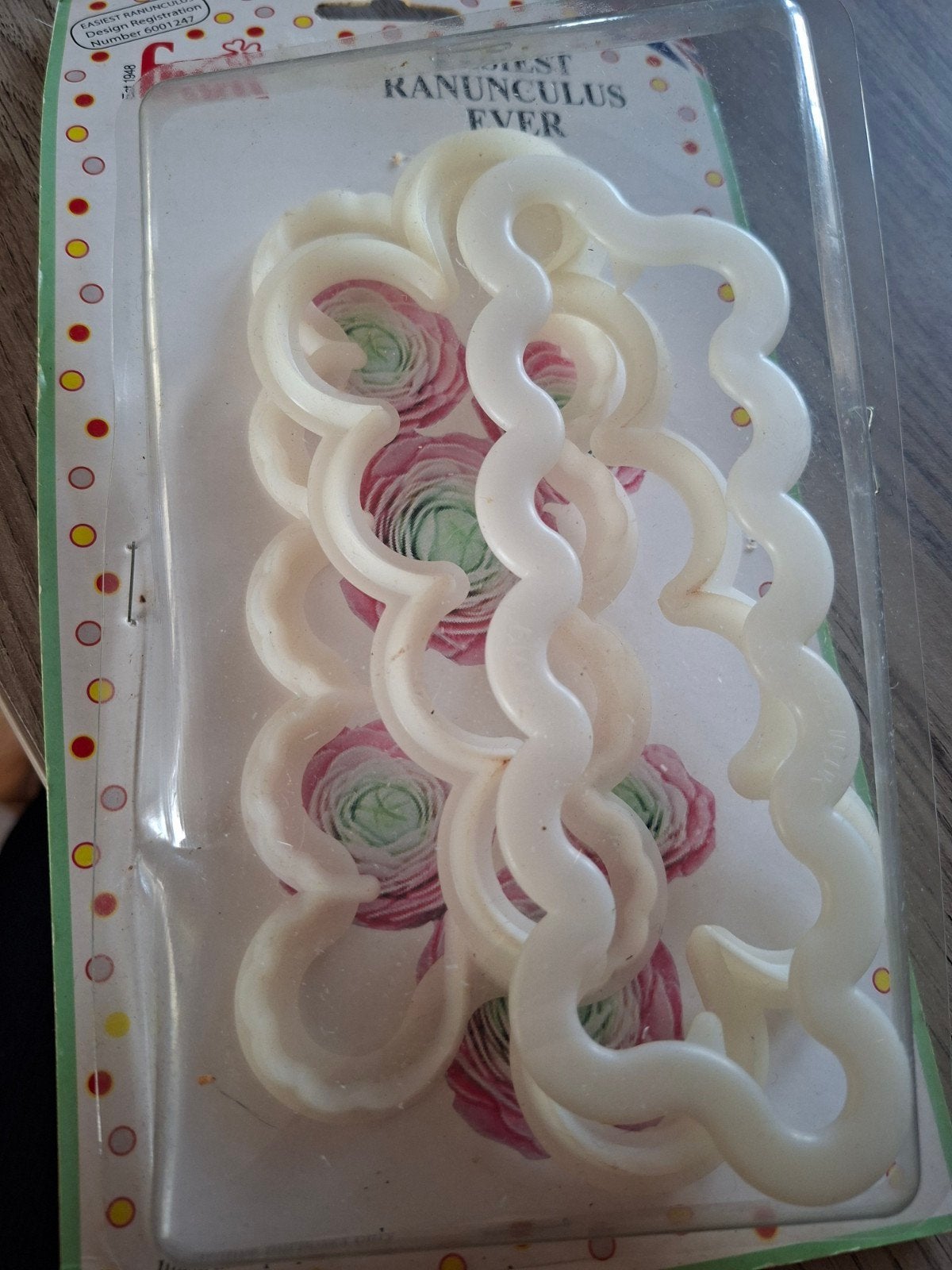 Kanunculus uitstekers voor taartdecoratie, Ophalen of Verzenden, Nieuw, Taarten of Cupcakes, Versiering