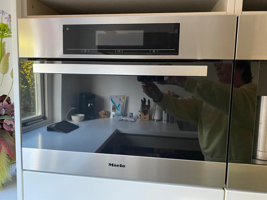 Miele inbouw stoomoven DG 5080 RVS, Ophalen, 45 tot 50 cm, Inbouw, Miele
