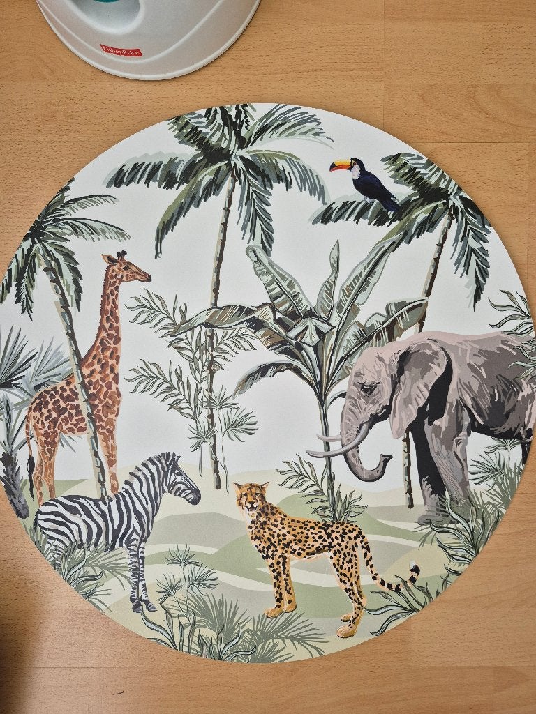 Muurcirkel kinderkamer, Ophalen, Zo goed als nieuw, Wanddecoratie, Ophangbaar